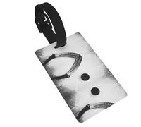 Ice Hockey Art Printed Travel Bag Labels Unique Suitcase Identifiers with Personal Information Column