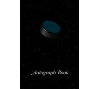 Ice Hockey Autograph Book: Hardcover, Signatures Blank Scrapbook, Blank Unlined Memory Journal, Keepsake Book, Celebrity Memorabilia Album Gift, ... School Clubs, Social Groups, or Summer Camps