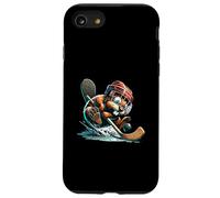 Ice Hockey Beaver With Helmet Stick And Puck Action Case for iPhone SE (2020) / 7/8