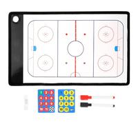 Ice Hockey Coaching Board PVC Reusable with Writing Pen