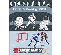Ice Hockey Coloring Book for Kids: Great Gift For Boys And Girls