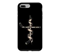 Ice Hockey Cross Jesus Faith Christian Case for iPhone 7 Plus/8 Plus