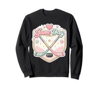 Ice Hockey Game Day Fan Lover Player Coach Spectator Womens Sweatshirt