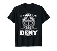 Ice Hockey Goalie Mask Competitive T-Shirt