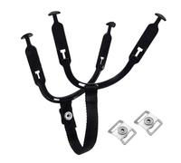 Ice Hockey Helmet Chin Strap - Ear Loops For Sports Headgear | Protective Replacement With Single | Accessory Hardware Kit Universal Fit Durable Nylon Webbing Secure Buckle Repair Set