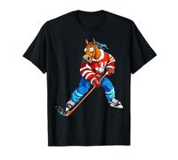 Ice Hockey Horse T-Shirt