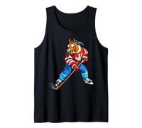 Ice Hockey Horse Tank Top