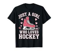 Ice Hockey Just A Girl Who Loves Hockey T-Shirt