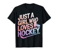 Ice Hockey Just A Girl Who Loves Ice Hockey T-Shirt