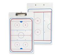 Ice Hockey Magnetic Coaching Board, Ice Hockey Tactical Board, with Markers, Durable Material, Double-Sided Design, for Daily Training