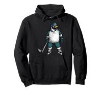 Ice Hockey Penguin Pullover Hoodie