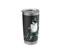 Ice Hockey Penguin Stainless Steel Insulated Tumbler