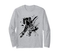 Ice Hockey Player Art Long Sleeve T-Shirt