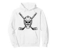 Ice Hockey Player Art Pullover Hoodie
