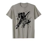 Ice Hockey Player Art T-Shirt