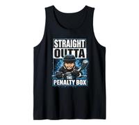 Ice Hockey Player Birthday Straight Outta The Penalty Box Tank Top