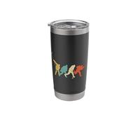 Ice Hockey Player Forward Slap Shot Retro Team Matching Stainless Steel Insulated Tumbler