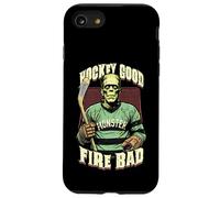 Ice Hockey Player Funny Halloween Frankenstein Fire Bad Case for iPhone SE (2020) / 7/8
