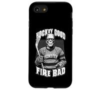 Ice Hockey Player Funny Halloween Frankenstein Fire Bad Case for iPhone SE (2020) / 7/8