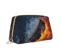 Ice Hockey Print Makeup Bag Portable Versatile Toiletry Bag Large Capacity Cosmetic Bag for Women