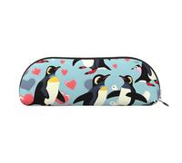 Ice Hockey Print Print Cosmetic Bags For Women,Receive Bag Makeup Bag Travel Storage Bag Toiletry Bags Pencil Case, I Love Penguins, One Size