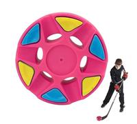 Ice Hockey Pucks, Floor Hockey Pucks, Smooth Appearance Floor Hockey Pucks | Six Bump Design Puck Training Supplies Professional Equipment