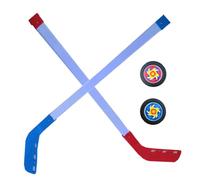 Ice Hockey Stick Set - 70cm Ice Hockey Stick for Kids | 2 Pucks Youth Street Hockey Set, Kids Street Hockey Stick and Ball Set, Kids Indoor Knee Hockey Stick Combo Set Indoor Outdoor