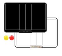 Ice Hockey Tactics Board, Electronic Tactical Board Multi-Sport with One-Click Clear and Lock 9.4x13.4 inches(Volleyball)