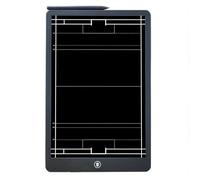 Ice Hockey Tactics Board, Multi-Sport Tactic Board One-Click Clear Lock Curved Edge 13.7x9.1 inches(Water Polo)