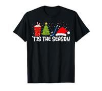 Ice Hockey Tis The Season Funny Christmas Hockey Fan Player T-Shirt