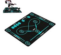 Ice Hockey Training Mat, Portable Precision Dribble Board, Skill Development Embroidery Handling Pad, for Ice Hockey Fans, Adults, Beginners and Advanced Users