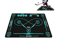 Ice Hockey Training Mat - Thickened Diatomite Shock Absorbing Pad, Non Slip Wear Resistant Flooring, American Style Skill Development, For Players Professionals