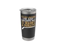 Ice Hockey Vintage I'm Not Arguing I'm Just Explaining Why Stainless Steel Insulated Tumbler