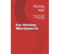 Ice Hockey Wordsearch: A chance to take a break from the training to complete some simple wordsearches!