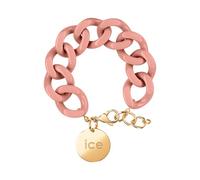 ICE - Jewellery - Chain bracelet - Clay - Chunky chain bracelet for women in pink colour with a gold medal (020350)