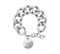 ICE Jewellery - Chain Bracelet - Silver - Chunky chain bracelet for women with a gold medal (021304)