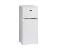 ICE KING 117L Top Mount Fridge Freezer - 4 Star - 48cm Wide - White | 89L fridge, 28L freezer, 9.5 hour power cut storage, reversible doors, salad crisper, 37 dB low noise