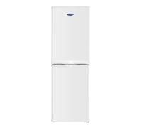 ICE KING 142L Freestanding Fridge Freezer - 4 Star - 48cm Wide - White | 87L fridge, 55L freezer, three freezer drawers, door open alarm, electronic control, LED light, 40 dB low noise
