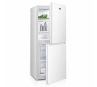 Iceking IK5558EW - White Freestanding Manual Defrost Fridge Freezer - E energy
