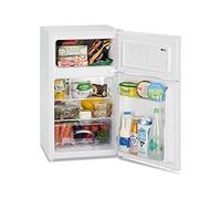 ICE KING IK2022EW Freestanding Fridge Freezer, 85L Capacity, White, Adjustable Thermostat, Reversible Doors, Energy Efficient, Quiet Operation - Ideal for Kitchen or Utility Room