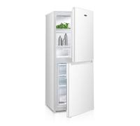 Iceking IK5558EW - White Freestanding Manual Defrost Fridge Freezer - E energy