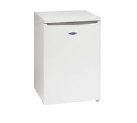 ICE KING RHL550EW Freestanding Undercounter Larder Fridge, 127L Capacity, White, Adjustable Thermostat, Energy Efficient, LED Light, Quiet Operation - Ideal for Kitchen or Utility Room