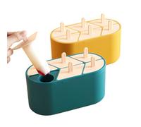 Ice Lolly Mould, 12 Cavities Easy to Remove Popsicle Moulds, Ice Lolly Maker, Reusable Frozen Ice Cream Moulds,BPA Free Cakesicle Chocolate Pop Mould for Kids Adults Dessert DIY Summer Home Kitchen
