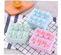 Ice Lolly Mould 8 Pieces Reusable Silicone Popsicle Mold Easy to Remove Ice Lolly Maker 1pc (random Color)
