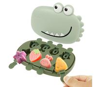 Ice Lolly Moulds, Silicone Popsicle Molds, 8 Cavities Cute Small Mini Ice Pop Mold, Easy to Release Kids Summer DIY Home Kitchen Tools