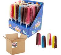 Ice Lolly Pops 24 x 50g (Full Box) - Fruit flavour lollipops