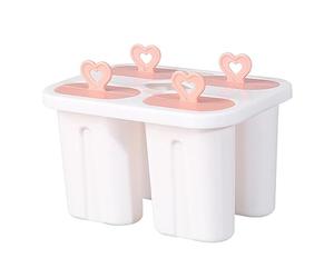 Ice Lolly Tool Ice Cream Tool Food Grade Creative Handle PP Material DIY Homemade Popsicle Tool Ice Cream Maker Kitchen Supplies Ice Popsicle Ice Popsicle Tool