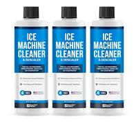 Ice Machine Cleaner 473ml, Nickel Safe Descaler | Ice Maker Machine Descaling Liquid Compatible with Whirlpool 4396808, Manitowac, Ice-O-Matic, Scotsman, Follett etc | Essential Values (3 Pack)
