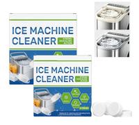 Ice Machine Cleaner, Citric Acid Descaler, Commercial Ice Machine Cleaning Tablets,water Cooler Surface Cleaner Descaler, Washing Machine Cleaning Tablets,citric Acid Washing Tablets (2pcs)