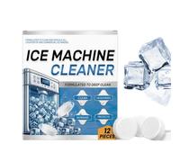 Ice Machine Cleaner,Ice Machine Cleaner Maker Descaler,Mach-ine Clea-ner Deep Clean,Remove Odor,Washing Tablets,Clean Tablets for I-ce Makers,Limescale Remover,Fridge Clea-ner,Mach-ine Deep Clean